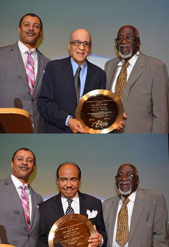 Cullen Knight and Benny Golson received the Living Legend Award from The Philadelphia Clef Club of Jazz and The Performing Arts, and a Citation from their home town Philadelphia, PA.
