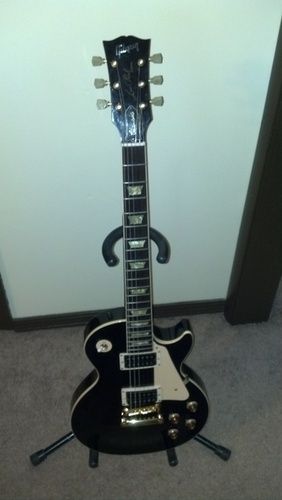 Limited Les Paul Classic with 59 Seymour Duncan "Vintage Blues Set" pickups. This Guitar was signed by Les and given to me