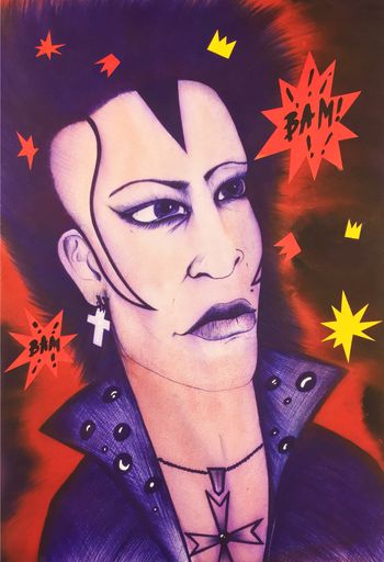Bam Bam singer Tina Bell. by Ilya Hart aka HartArtist #hartartist - https://www.instagram.com/hartartist/