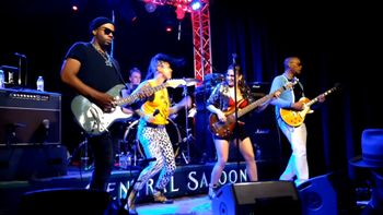 D'mitra Smith, Ayron Jones, Matt Cameron, Jenelle Roccaforte, Kendall Jones, Bam Bam Tributaries - A Tribute to Tina Bell and Bam Bam. (C)Buttocks Productions.