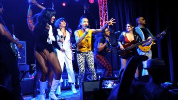 Shaina Shepherd, Eva Walker, DEJHA, D'mitra Smith, Om Johari, Ayron Jones, Matt Cameron, Jenelle Roccaforte, Kendall Jones, Bam Bam Tributaries - A Tribute to Tina Bell and Bam Bam. (C)Buttocks Productions.