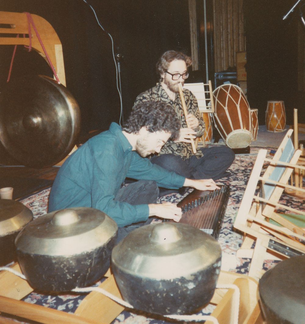 ECCG performing in Belgium, 1989 (Mark Duggan and Andrew Timar)