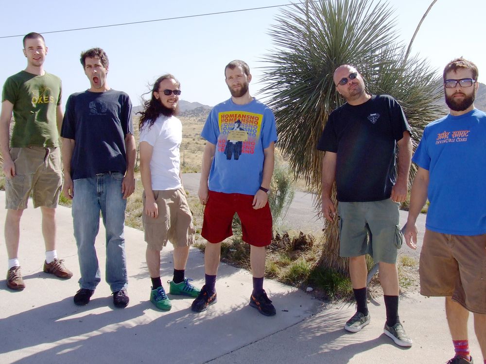 2007 - Rick Redman (trumpet), Adam Kahan (bass), Phil Davidson (violin), Josh Robins (guitar), Bill Petersen (keys), Tommy Holton (drums)