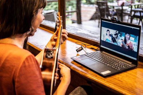 Andrea Soler Ukulele Zoom Lessons, ukulele lessons, ukulele teacher, uke like a pro, reaching your goals, music teacher, zoom lessons, music online