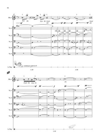 Movement 3 - Butterfly - Recording with sax substitute below.