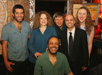 Standing,L to R: Jorge Continentino, Susan Pereira, Paul Meyers, Gustavo Amarante, Deanna Witkowski. Seated: Vanderlei (photo: Janis Wilkins)
