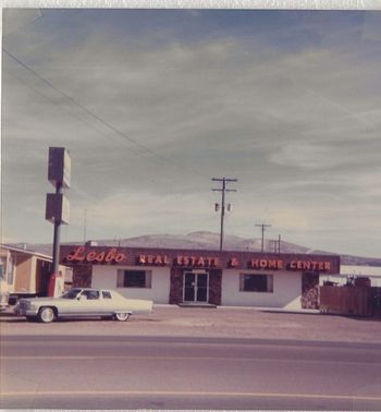 Elko Nevada, 1985. Somehow I found this funny. Actually it still is. Some of us just never quite grow up..