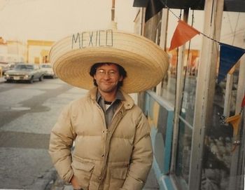 Matamoros, Mexico, 1985. We were supposed to play in Brownsville TX but they double-booked, so we had a day off.