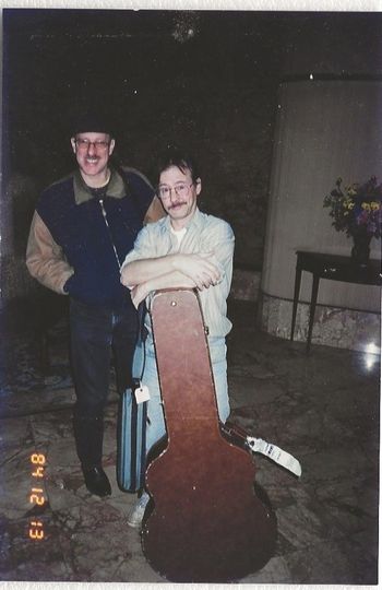 1999, New York City. Manhattan, Murray Hill neighborhood(37th between 1st and 2nd)The great guitarist Joshua Breakstone and me.