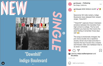 Grrrl Music- https://www.instagram.com/p/CN5i67WD2fo/