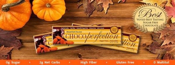 Photo of ChocoPerfection chocolate bars on Greg Tamblyn's Humor Blog