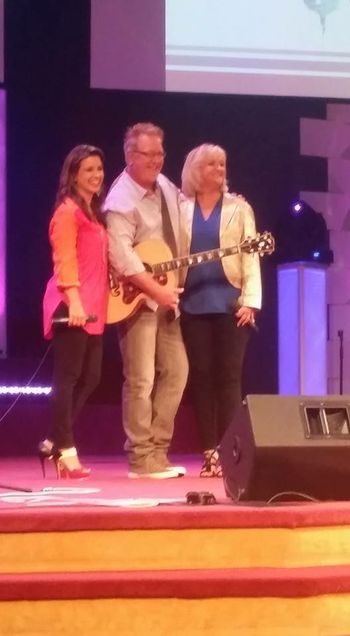 Such a fun night joining my wife on the Chonda Pierce tour. She has been out all year with her...If you get the chance , catch this show..Amazingly funny and powerful.
