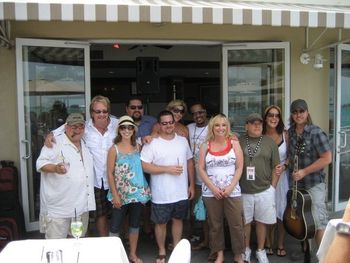 SESAC Writers Round in Key West..Jim , Me, Tim ,Shannan ,Anthony , (Front) Karyn , Rob, Sonya , Kim , Mica & Lance
