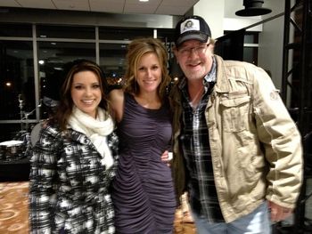 Karyn & I with our friend Susan Ashton at her CD release..One of my all time favorite singers..Check out her new project..