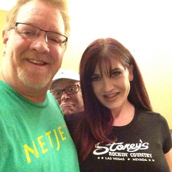 Had a great time playing "Stoneys" in Las Vegas with my friend Jim Femino in the photo bomb...LOL...Thanks Kelly Garrett for an amazing time. Looking forward to doing it again.