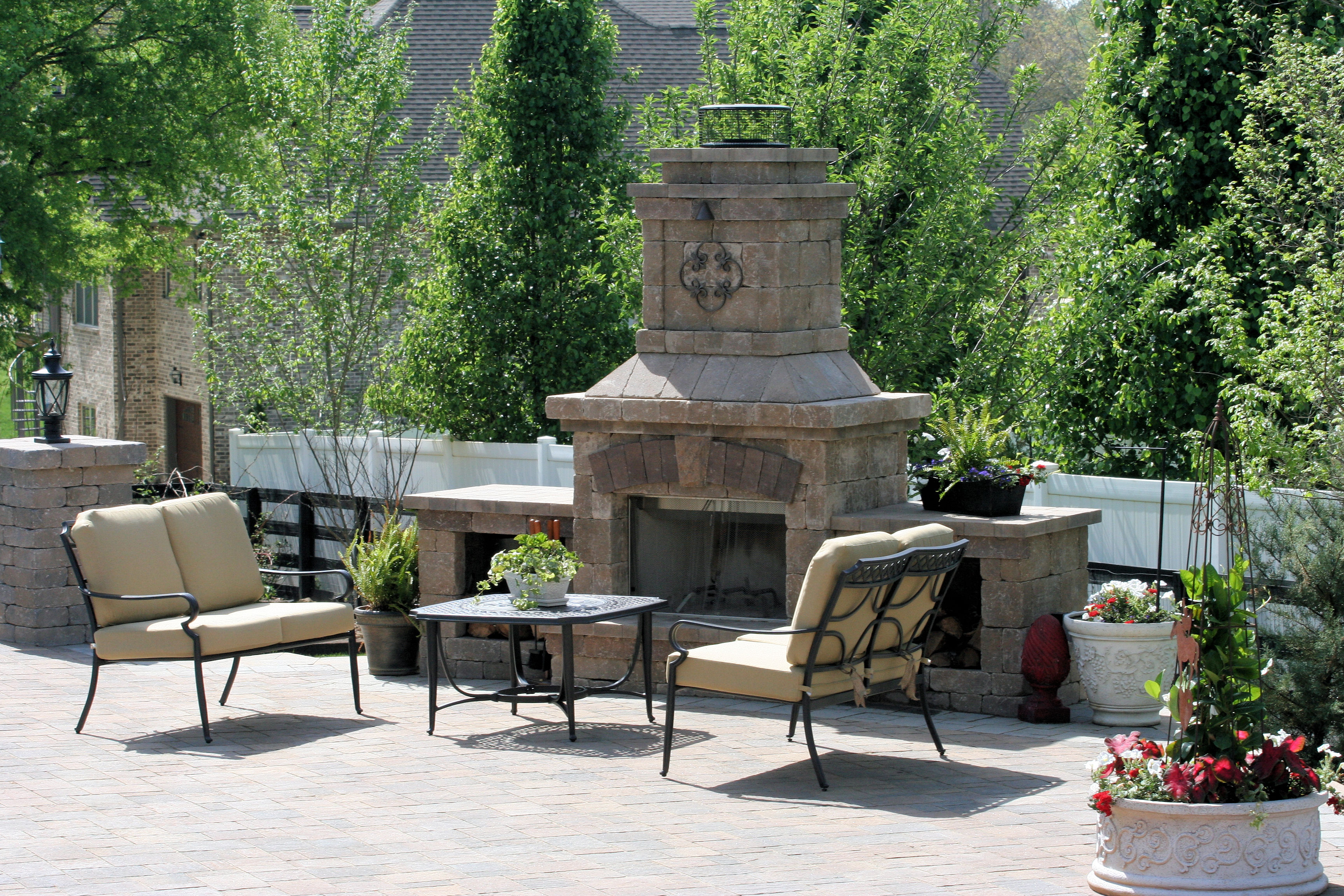 Belgard Brighton fireplace