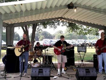 Company picnic in September, plenty of room to set up, plenty of power for our stuff, nice weather, nice crowd!