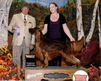"Joss" Galewinns Tramore Graced by Winds of Change Owner: Autumn Brock Idaho Joss is pictured winning his first major!! Congrats Autumn & Joss! Oct. 2011
