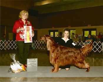 Shea goes "Best Junior " in Seward, NE on May 2nd, 2010. Congrats to both Shea and Bagger - they sure make a great team!