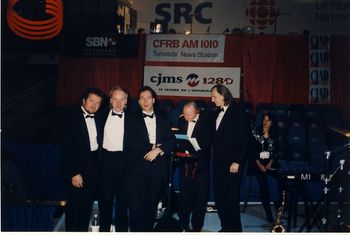 'The Boys': Morry, Brian Newcombe, Tom Colclough, Bill Sample, Daryl Bennett, Dane Deviller (Dane took the picture)