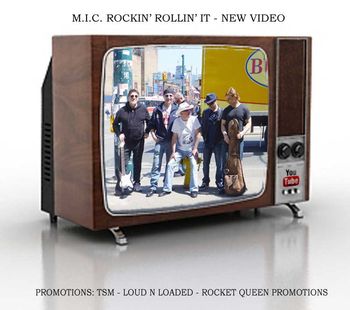 2013: I was a guest player for three tunes with this energetic rock band called M.I.C. (Made in China). Front man and lead guitarist, Yvon Serre lived in Chengdu and played all over China reaching celebrity status there. Go to my site's "Adventures and Links" to see the video for "Rockin' Rollin" from M.I.C.'s fifth album called "Fifth Avenue". Guess where Yvon shot the video -- Toronto's Chinatown.