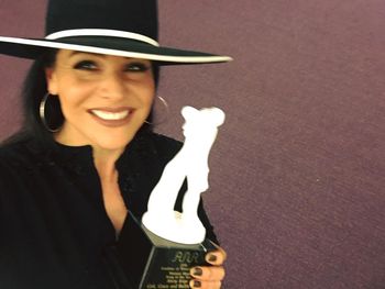 Wow! What a great night at the 21st Annual Academy of Western Artists Awards! Thank you for awarding "Grit, Grace and Balin' Twine" as Western Song of the Year.