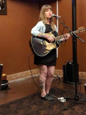 "Oh my God, Anastasia has such a big, wonderful voice that comes out of such a tiny person!" - Kate Elder