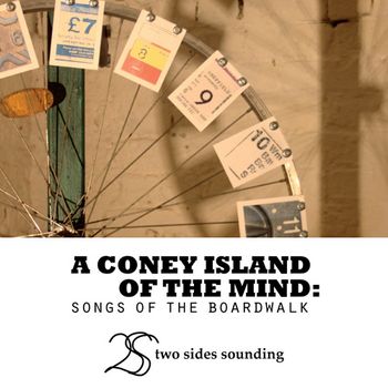 Coney Island inspired concert 12-11 - premiere of "Sirens" by Eve Beglarian involved spinning a found bicycle tire roulette wheel during piece to dictate musical selections played