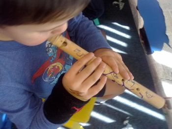 2013 so far I scheduled 5 residencies from San Diego, CA to Valencia, CA most were 6 weeks but one of them is 10 weeks long, nice!!! Here's a 3rd grader playing his flute!