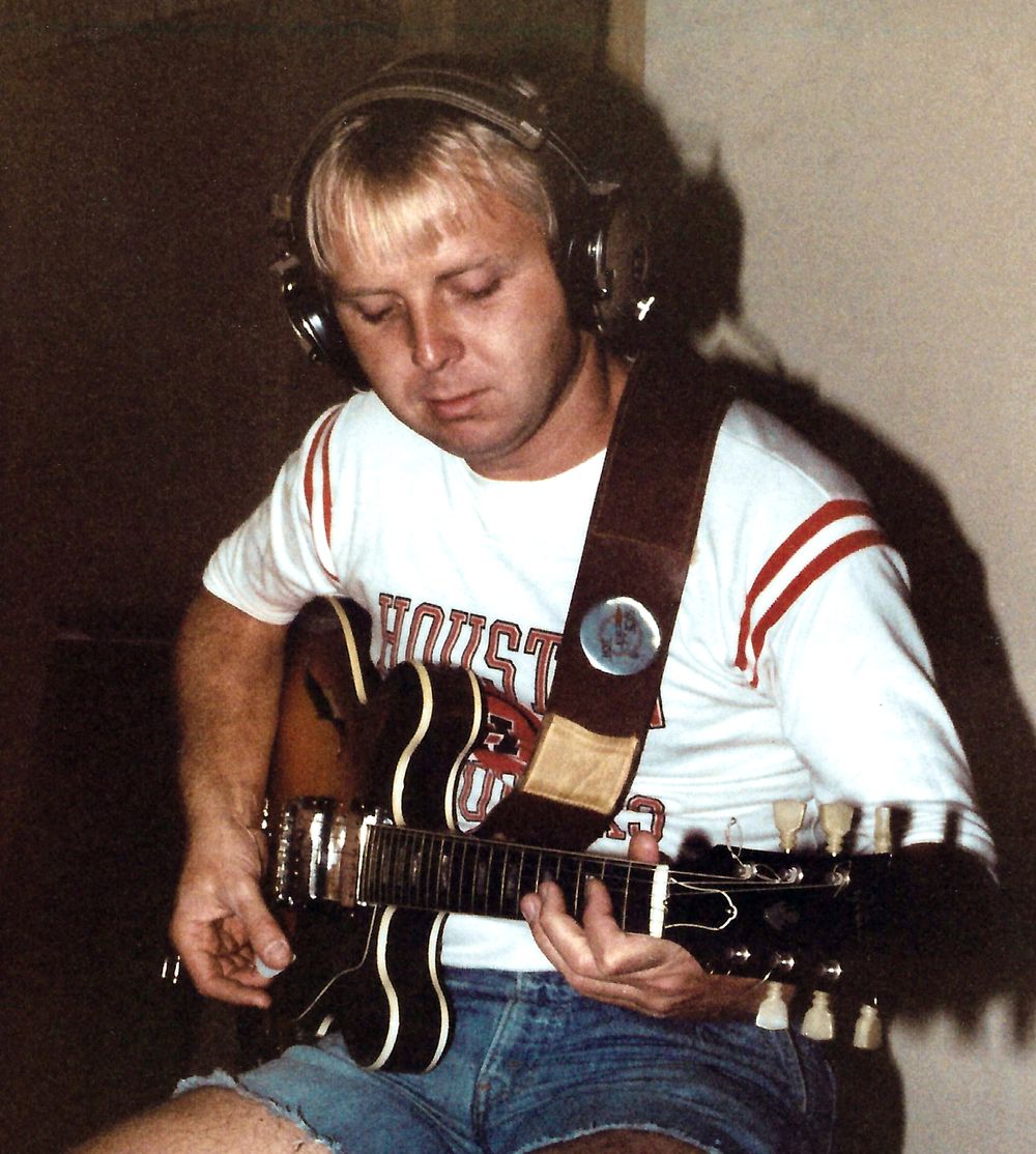 Richard Morant, the best rhythm guitar player since John Lennon. He uses his guitar like an orchestra! - March 1981