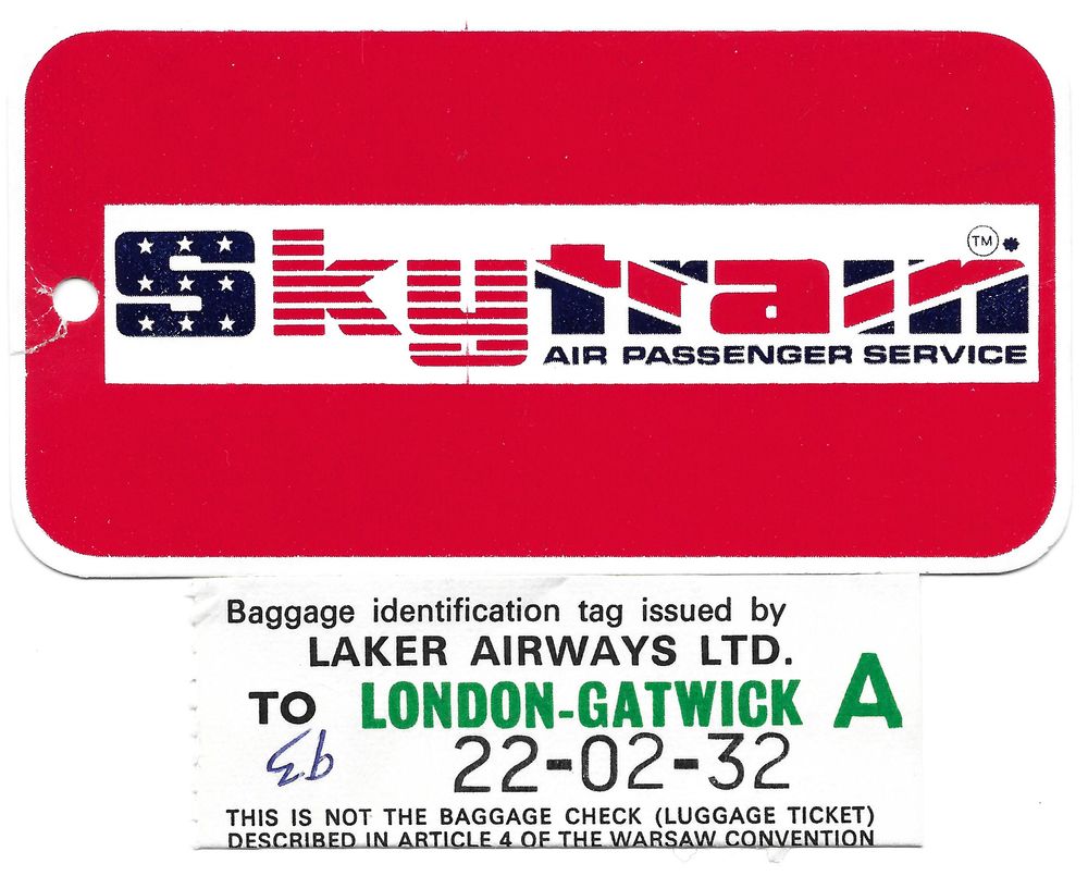 Laker Airways Skytrain to London - The only way to fly (for $99!)