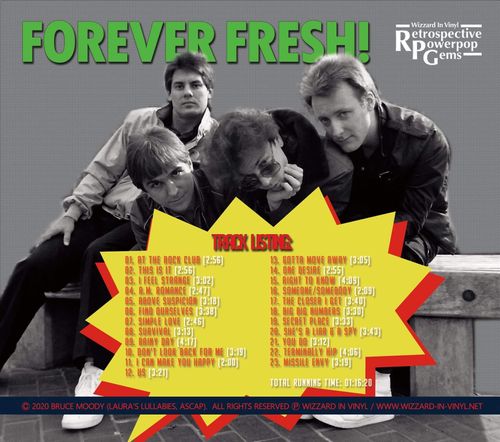 Back of CD cover
