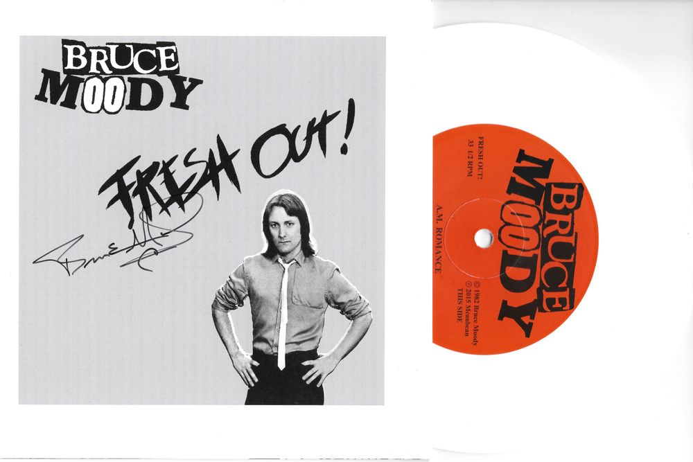 RARE white vinyl re-issue. Both the black vinyl and white vinyl re-issues are SOLD OUT.