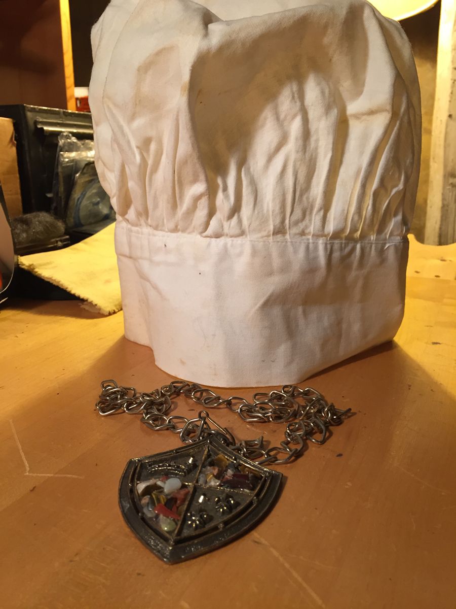 Master Chef's Toque and Medallion