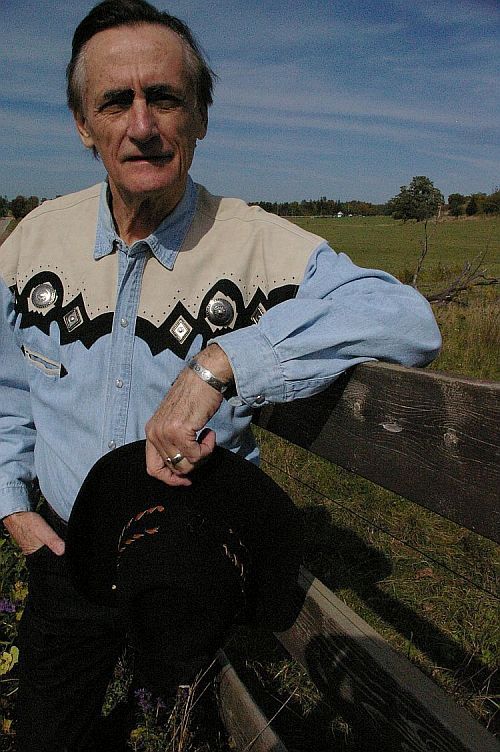 Neil on 'Kickinghorse Ranch' ~ Photo by Erin Clark Photography