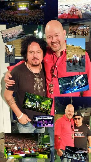 Steve Lukather and Terje Eide