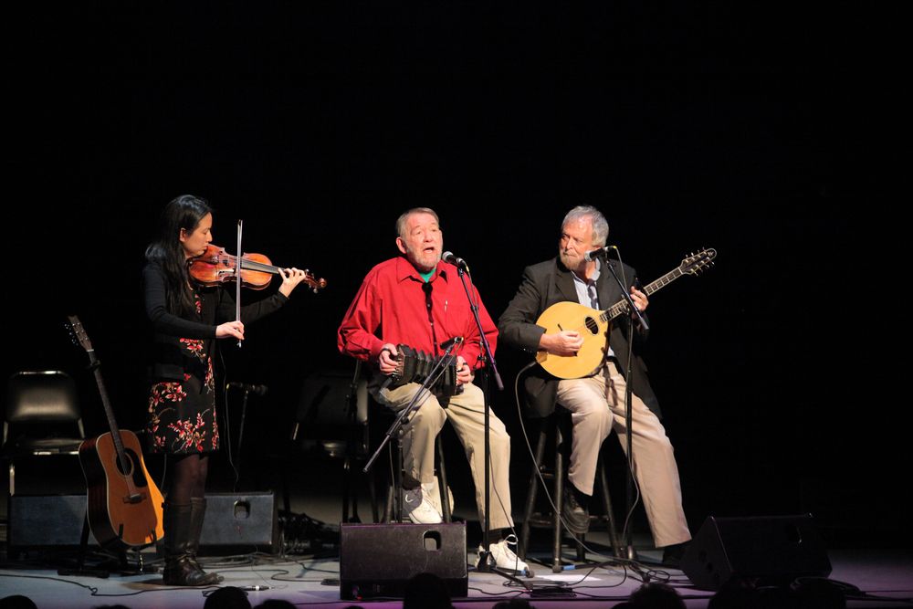 With Mick Moloney and Dana Lyn, Symphony Space NYC 2013