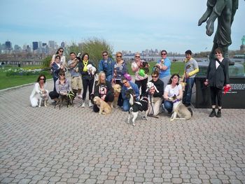 Liberty State Park Pack Walk Click Here for Movie