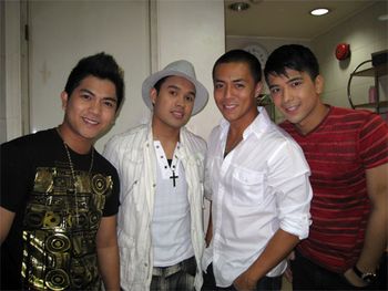 Performance with Jay-R Siaboc, Lance Raymundo, & Chris Cayzer at ZIRKOH Greenhills. (Also included in performances that night but not pictured: Richard Poon & Sex Bomb Girls)