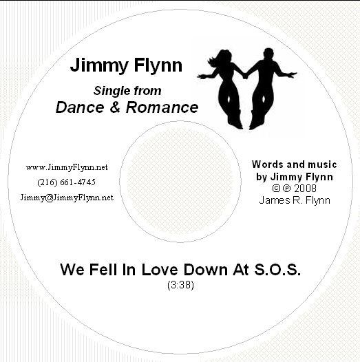 We Fell In Love Down At SOS song label www.JimmyFlynn.net