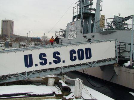 USS COD  at Pearl Harbor Day commemoration  www.JimmyFlynn.net