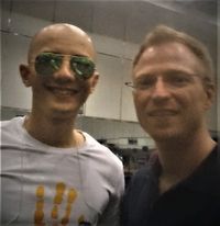 Charles with Anson Ping (平安) during rehearsal