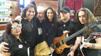 The Man himself !!! Seymour Duncan, MJ(she's Awesome !!!) Grammy Nominee Linda Chorney, and 2 incredible Guitarists !!!David & Rodrigo