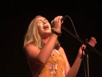 Lily singing her heart out @ YPI!