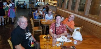 Don and Annette also met us at Royal Bavaria. I can't remember the names of the couple behind them, but they are also Mollie B Polka Party fans. Behind them were the Schwartzes from the OKC area. Sucha fun night!