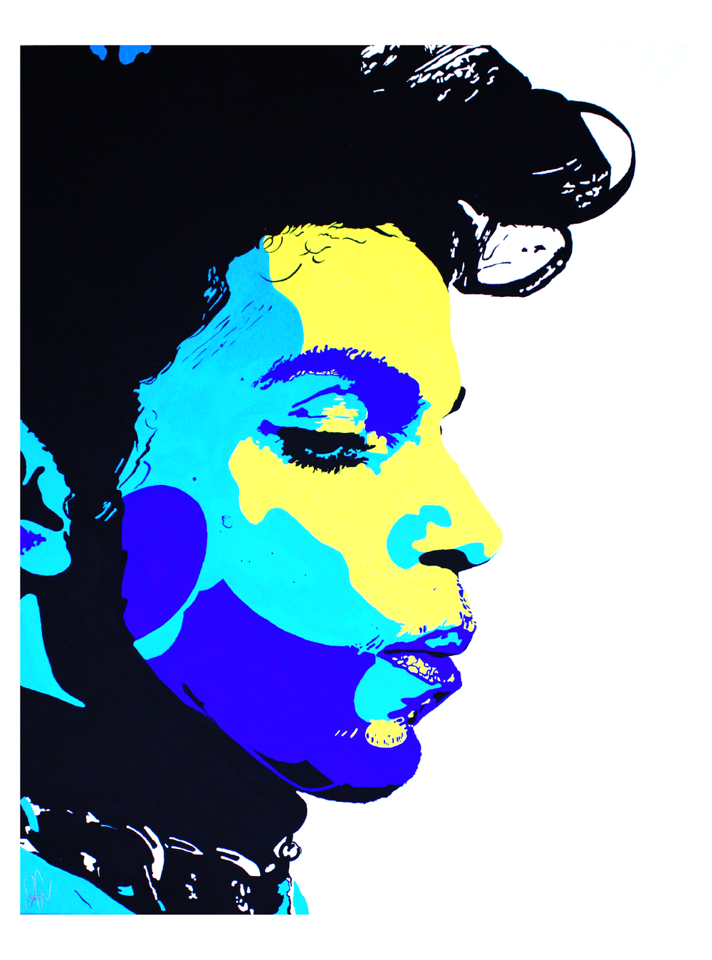 Prince SOLD (Acrylic on Canvas 36"48")