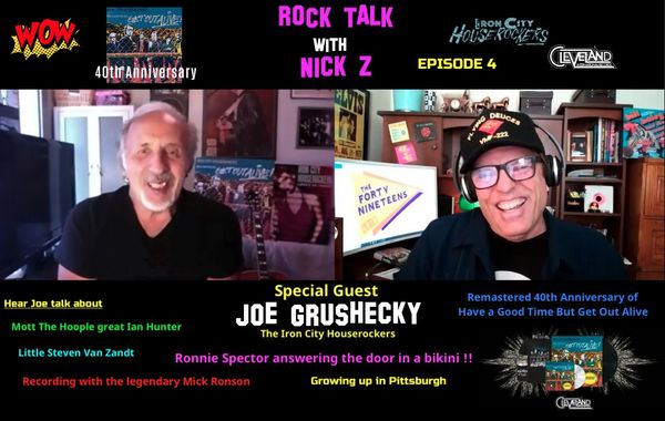 Episode 4 w/ Joe Grushecky, The Iron City Houserockers, solo, and collaborations with Bruce Springsteen.