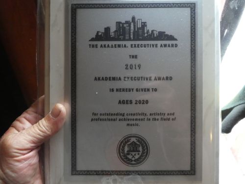First of three International awards from Akademia
