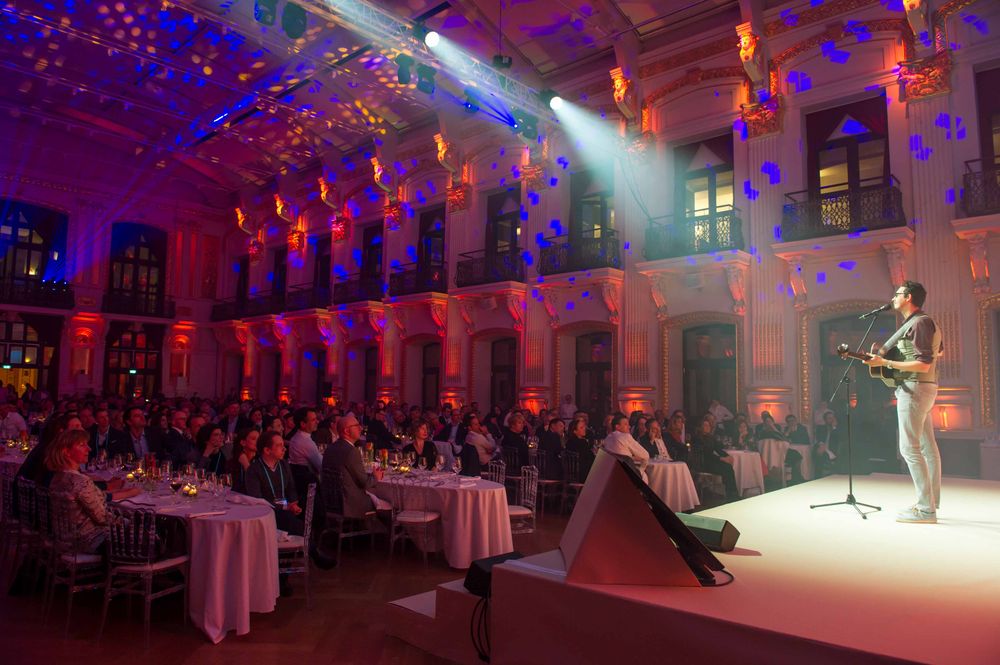 Performing in Vienna, January 2018