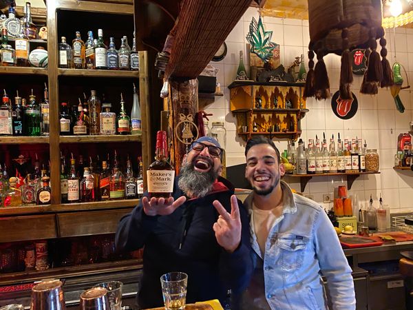 Joe Martini and Jonathan in Bar do Concelho 